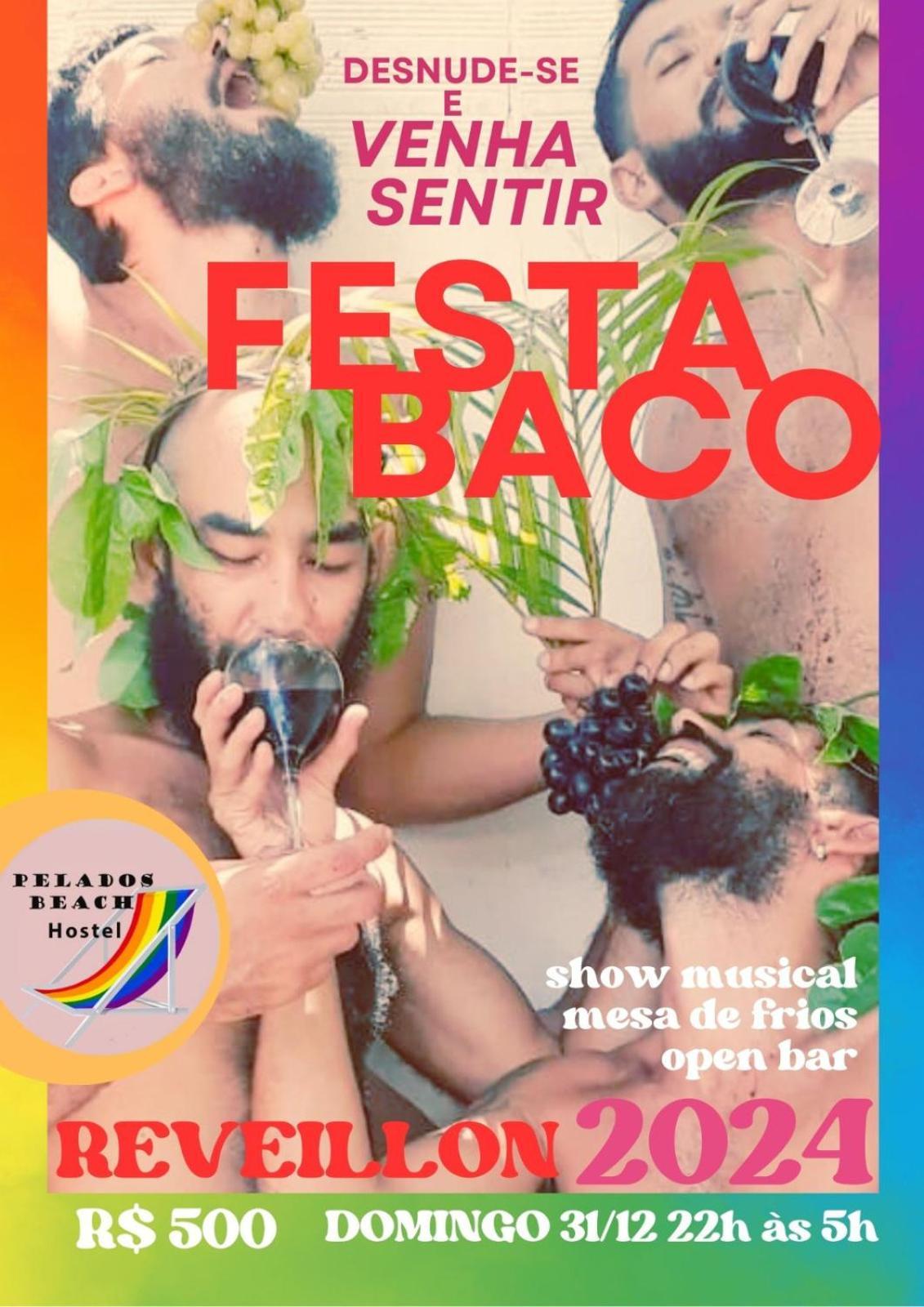Pelados Beach Hostel Praia de Pipa Eksteriør billede