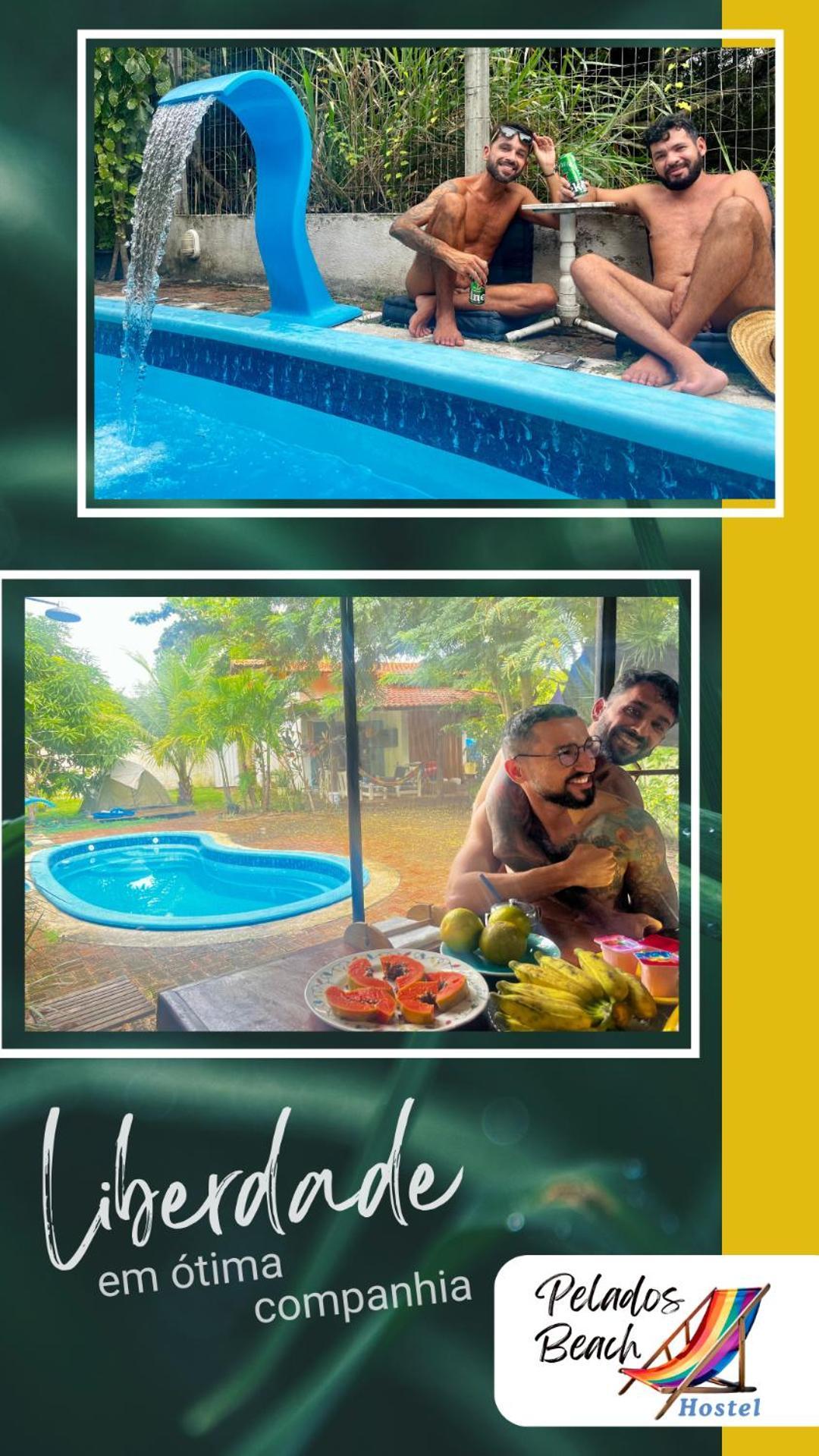 Pelados Beach Hostel Praia de Pipa Eksteriør billede